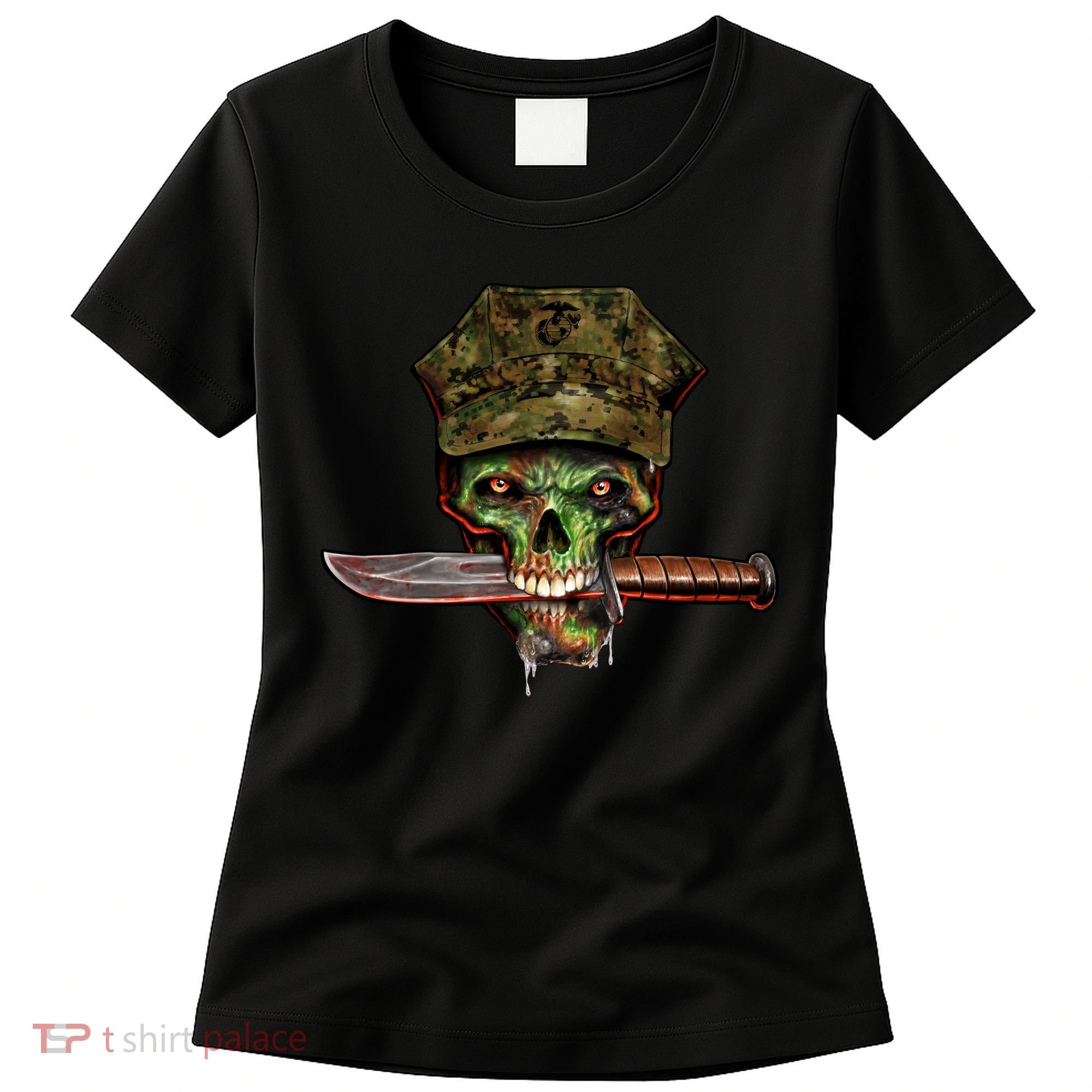 Marine Skull Women's T-Shirt