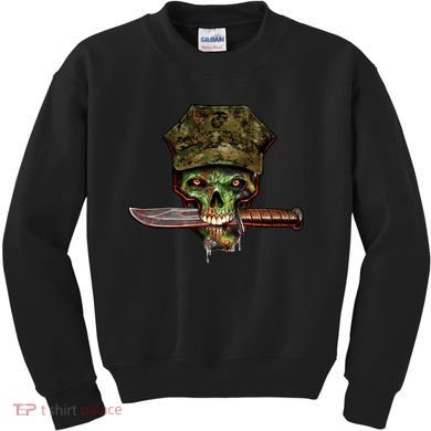 Marine Skull Kids Sweatshirt