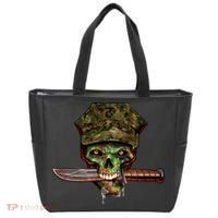 Marine Skull Tote Bag thumb 0
