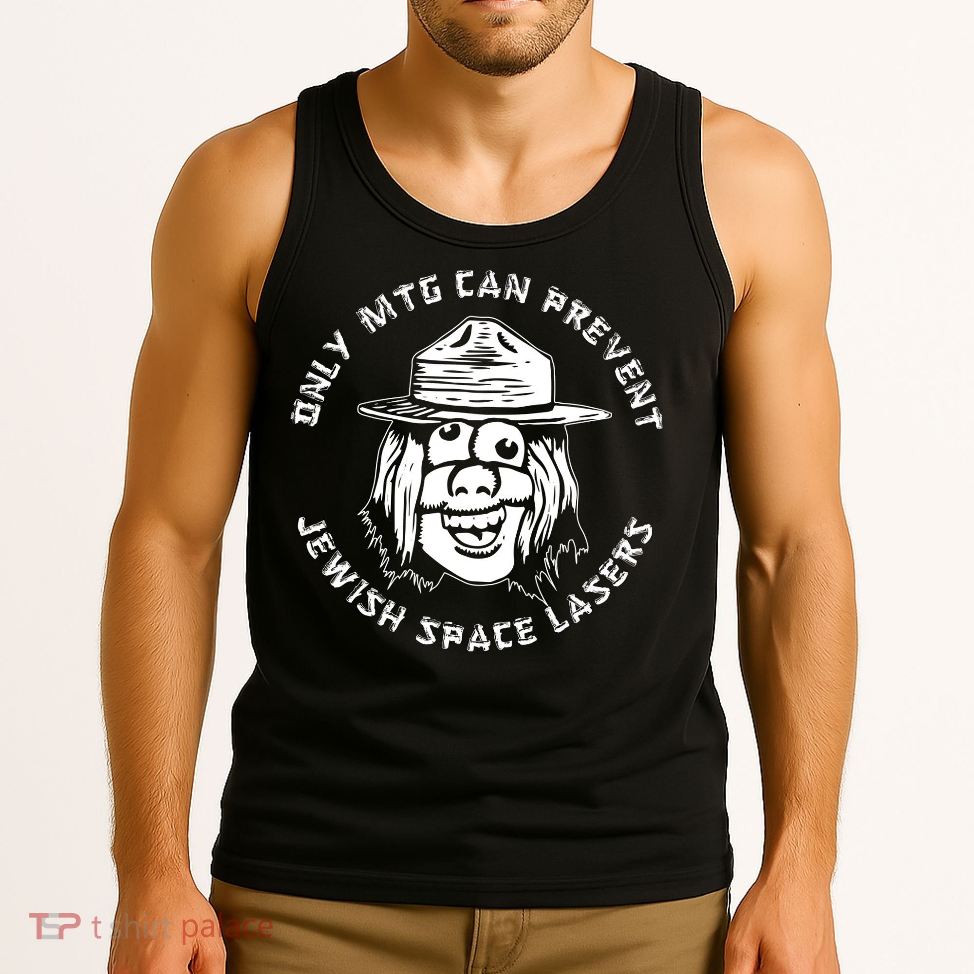 Marjorie Taylor Greene Jewish Space Laser Tank Top