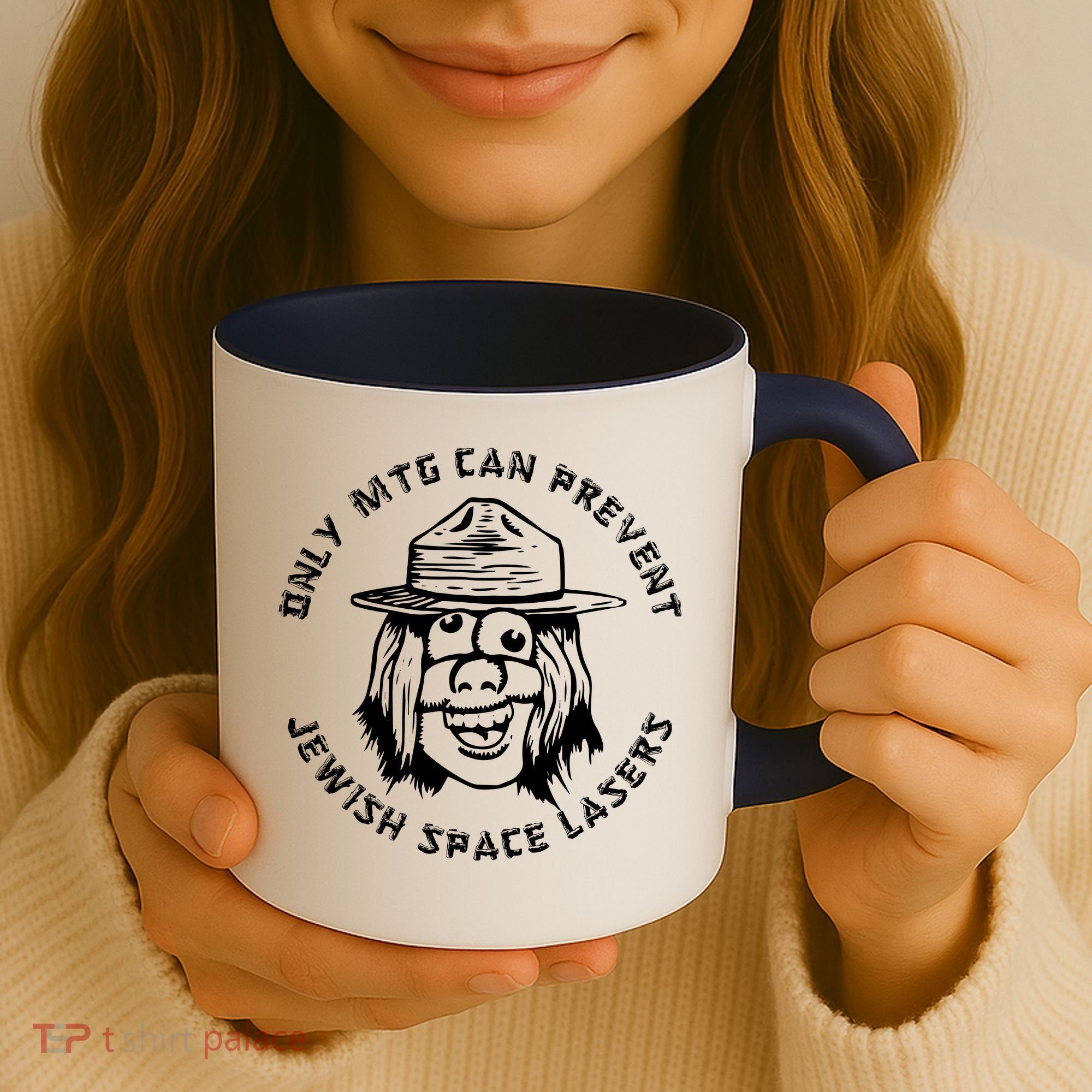Marjorie Taylor Greene Jewish Space Laser Coffee Mug