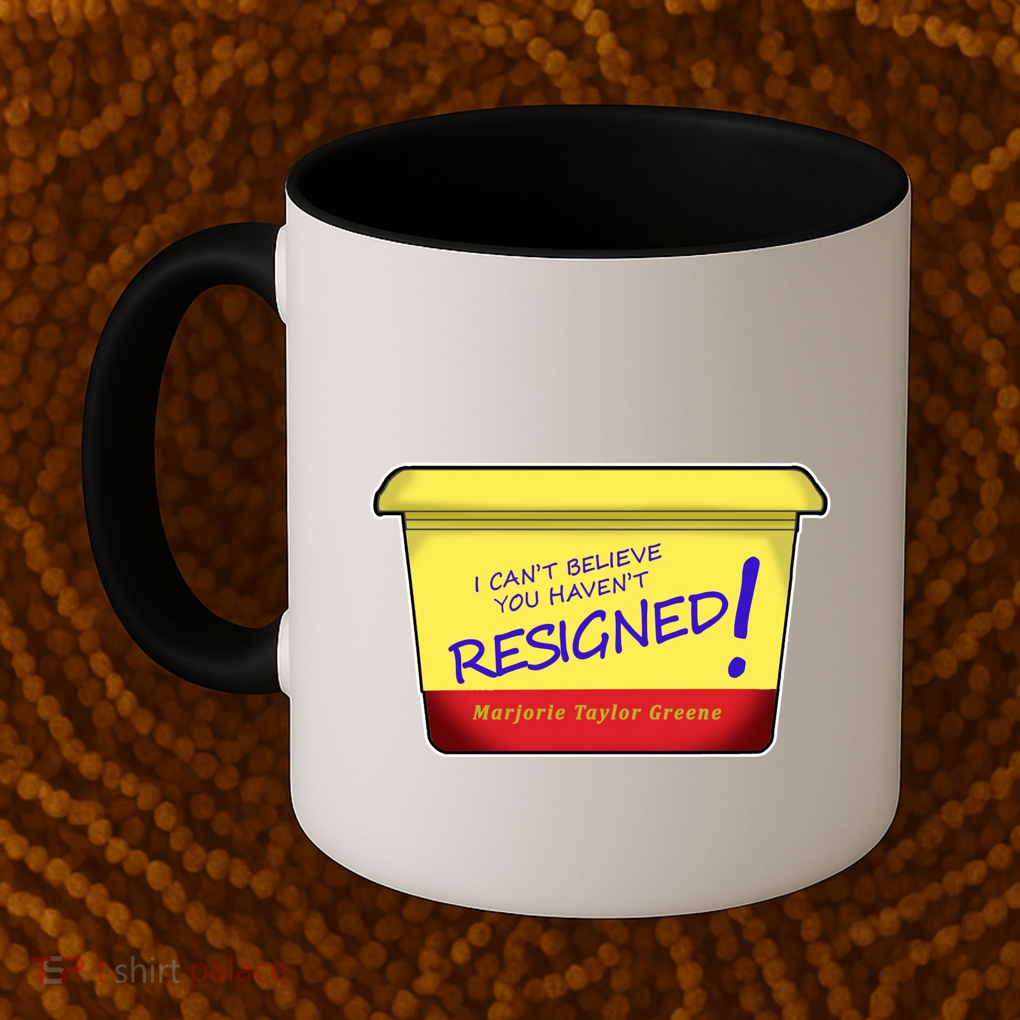 Marjorie Taylor Greene Margarine Politics Coffee Mug
