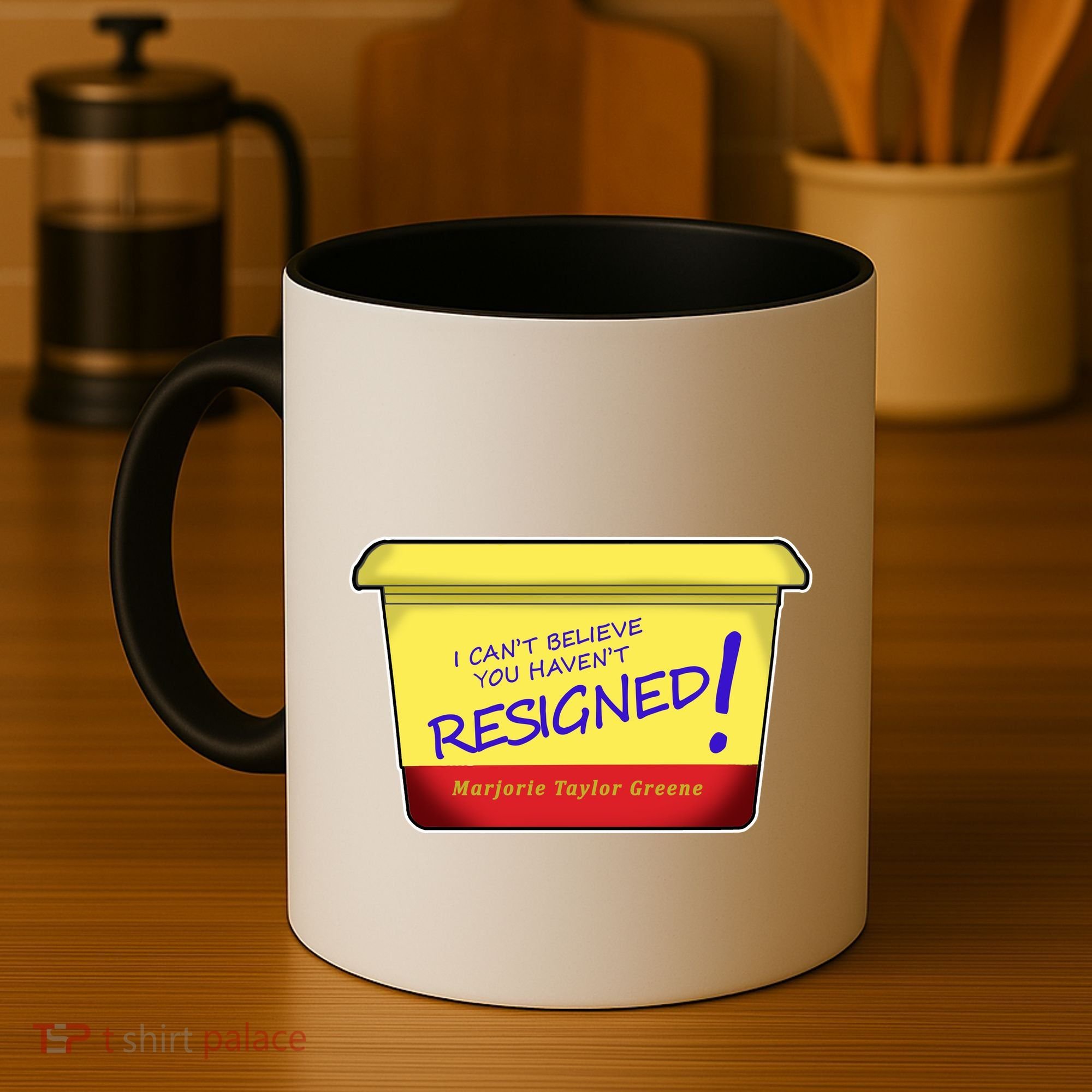 Marjorie Taylor Greene Margarine Politics Coffee Mug