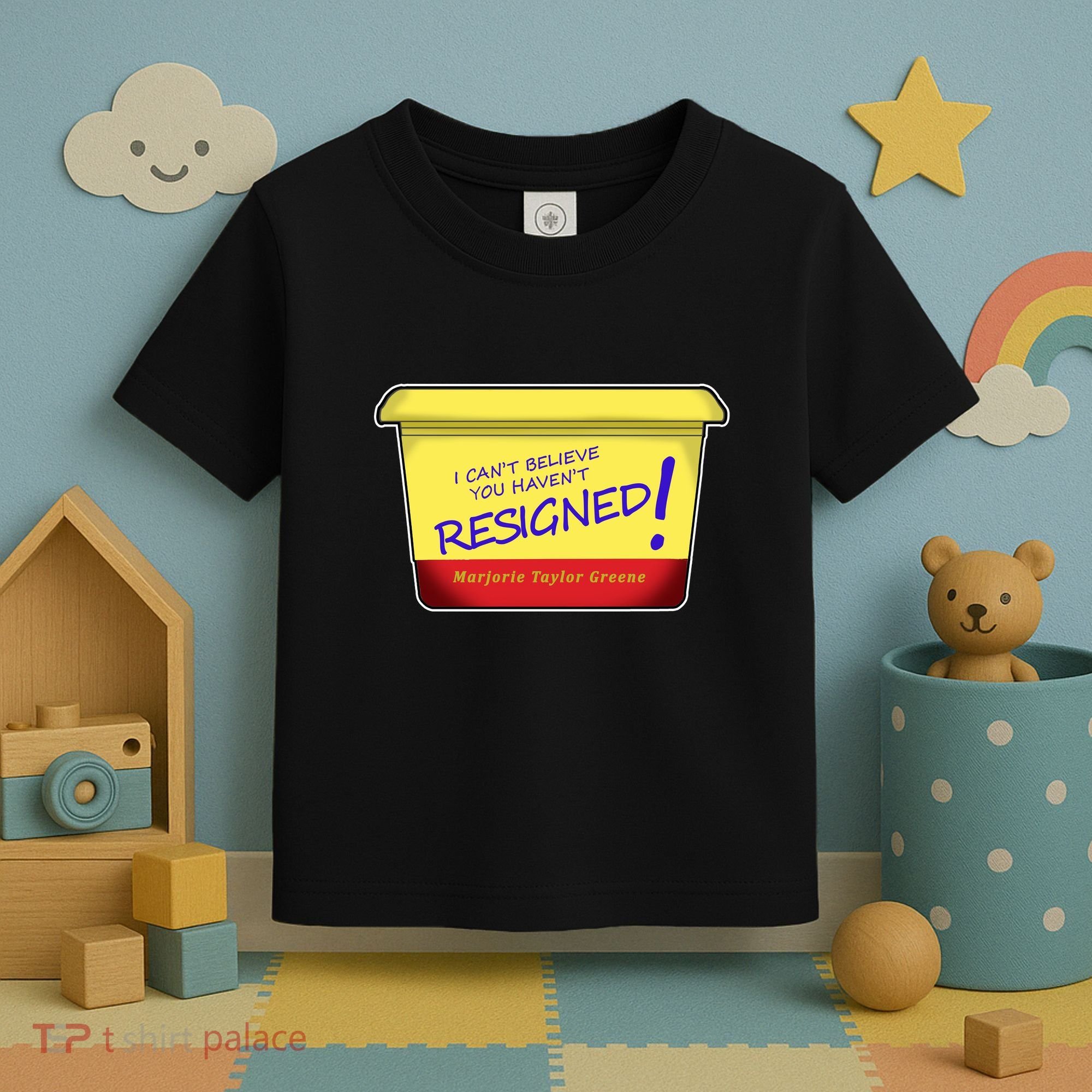 Marjorie Taylor Greene Margarine Politics Toddler T-Shirt