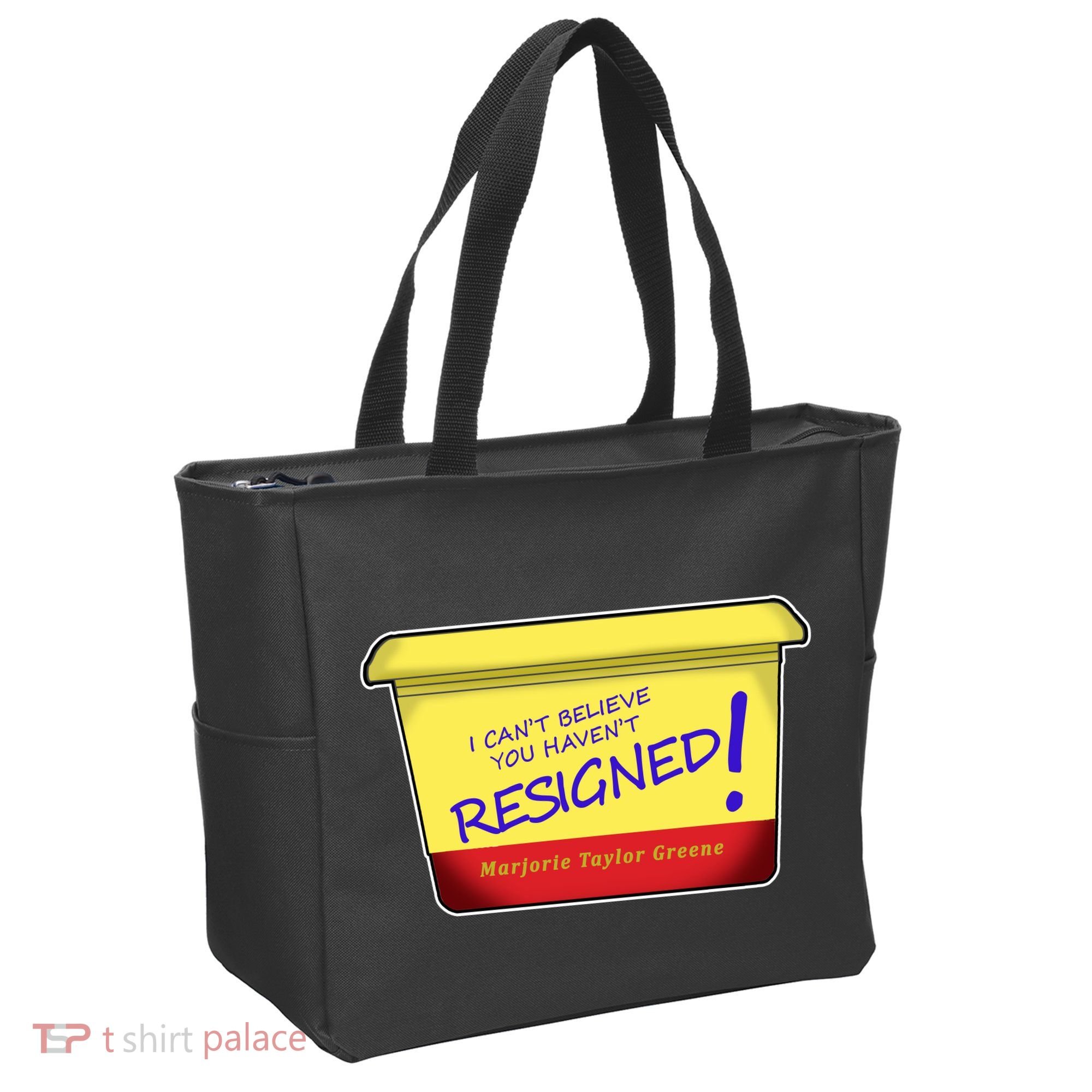 Marjorie Taylor Greene Margarine Politics Tote Bag