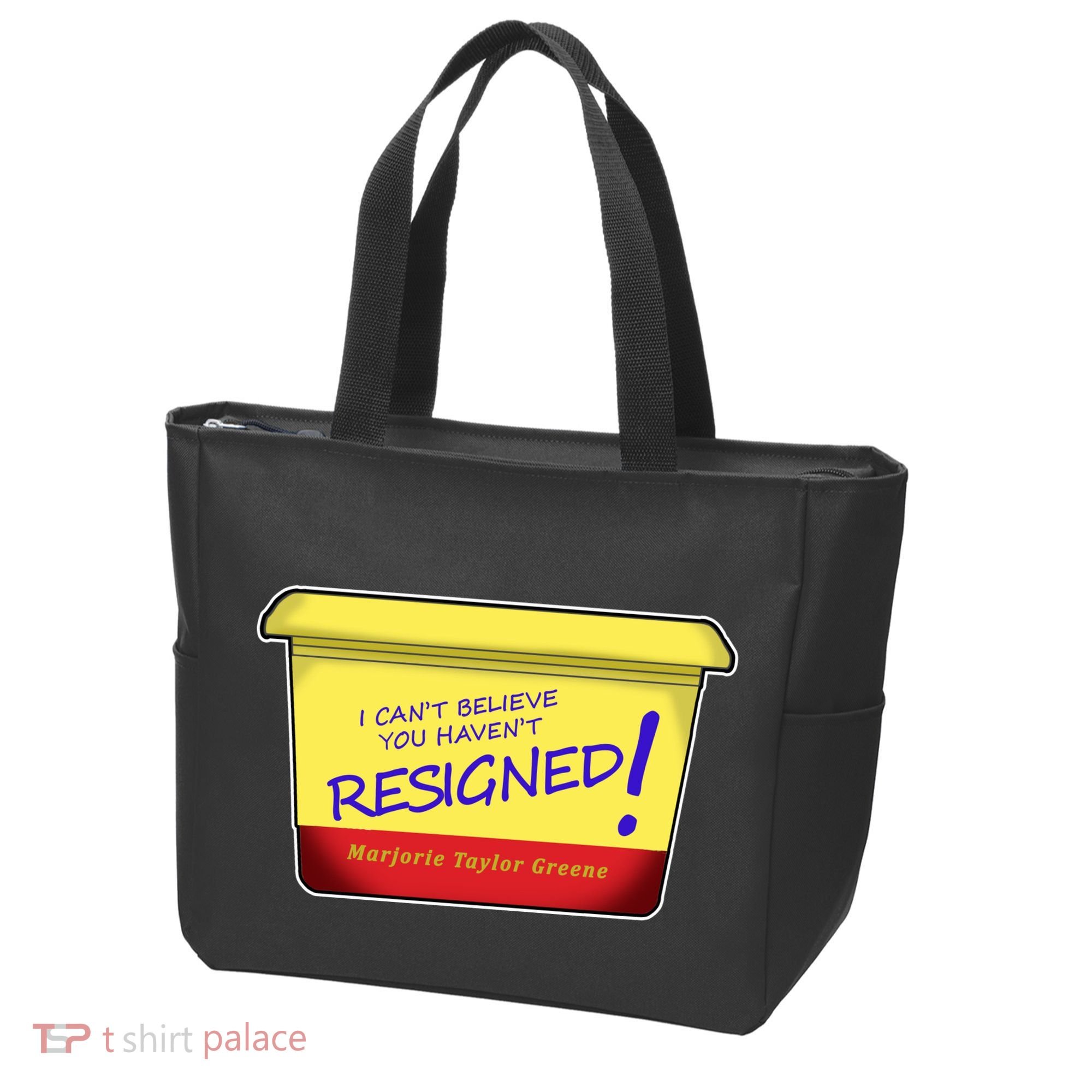Marjorie Taylor Greene Margarine Politics Tote Bag