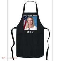 Marjorie Taylor Greene You Down With MTG Apron thumb 0