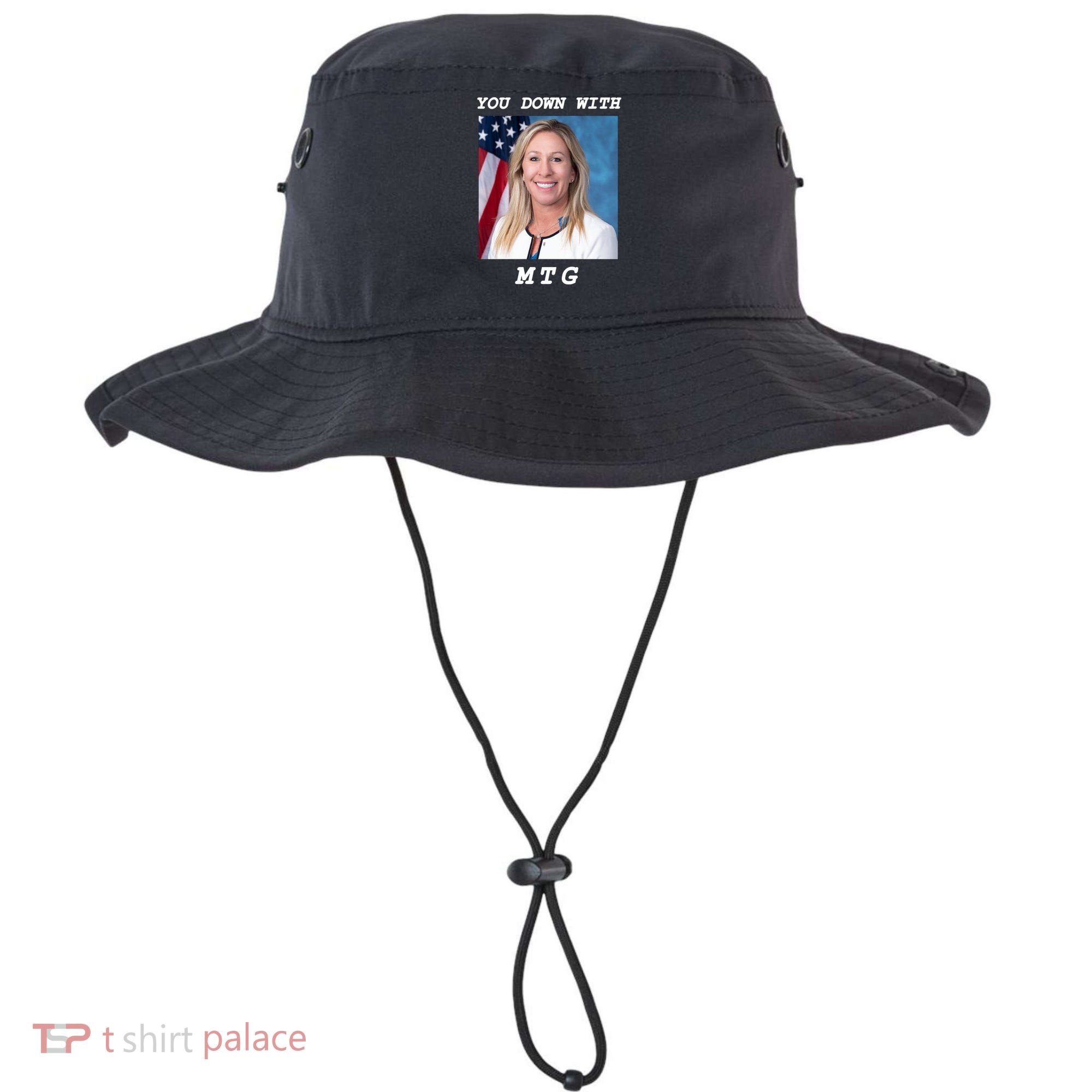 Marjorie Taylor Greene You Down With MTG Bucket Hat