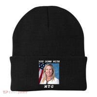 Marjorie Taylor Greene You Down With MTG Beanie thumb 0