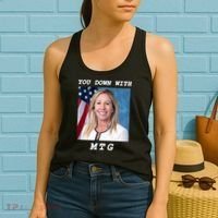 Marjorie Taylor Greene You Down With MTG Women's Tank Top thumb 2