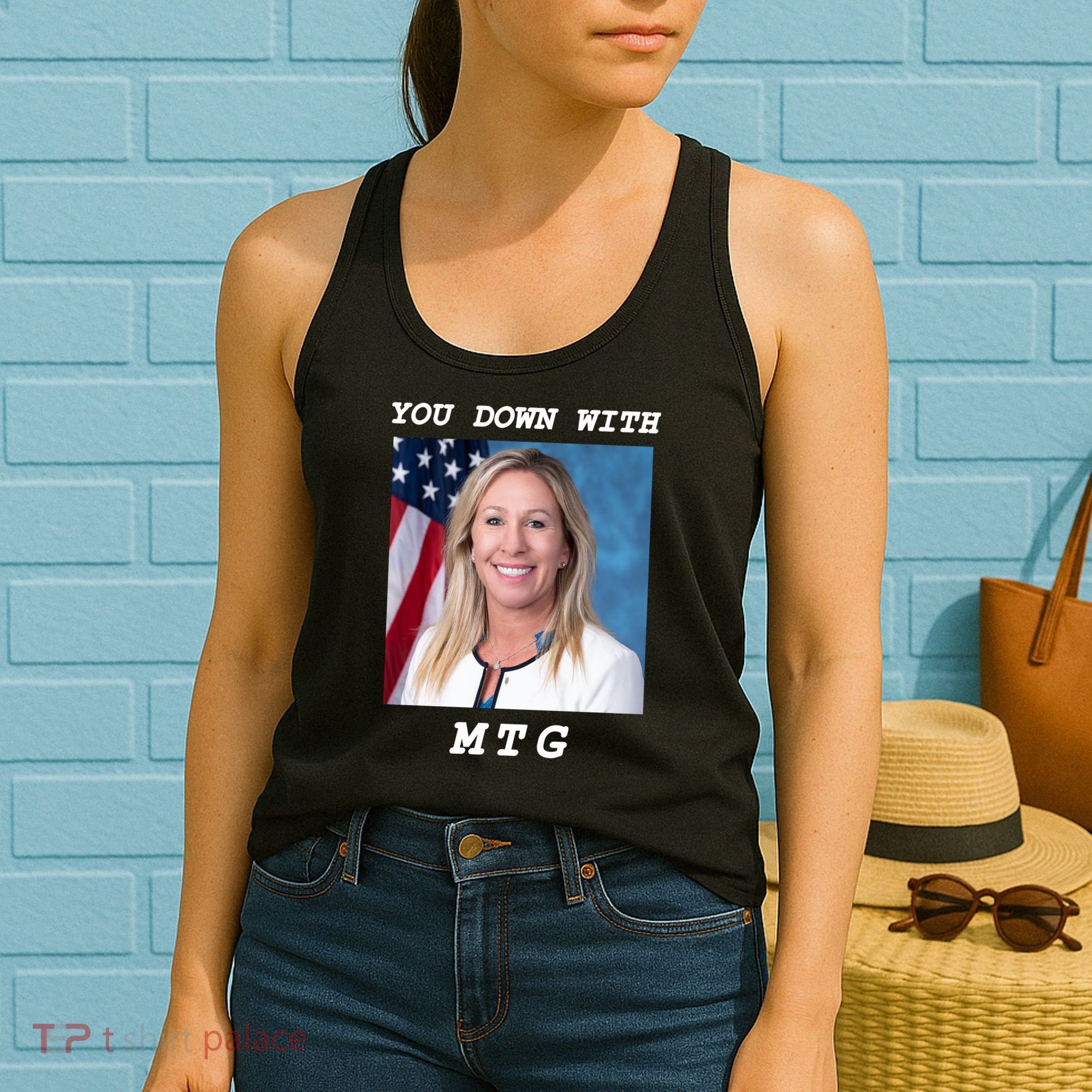 Marjorie Taylor Greene You Down With MTG Women's Tank Top
