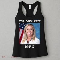 Marjorie Taylor Greene You Down With MTG Women's Tank Top thumb 3