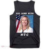 Marjorie Taylor Greene You Down With MTG Tank Top thumb 0