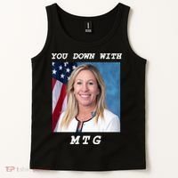 Marjorie Taylor Greene You Down With MTG Tank Top thumb 2