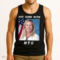 Marjorie Taylor Greene You Down With MTG Tank Top thumb 3