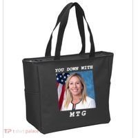 Marjorie Taylor Greene You Down With MTG Tote Bag thumb 2