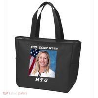 Marjorie Taylor Greene You Down With MTG Tote Bag thumb 3
