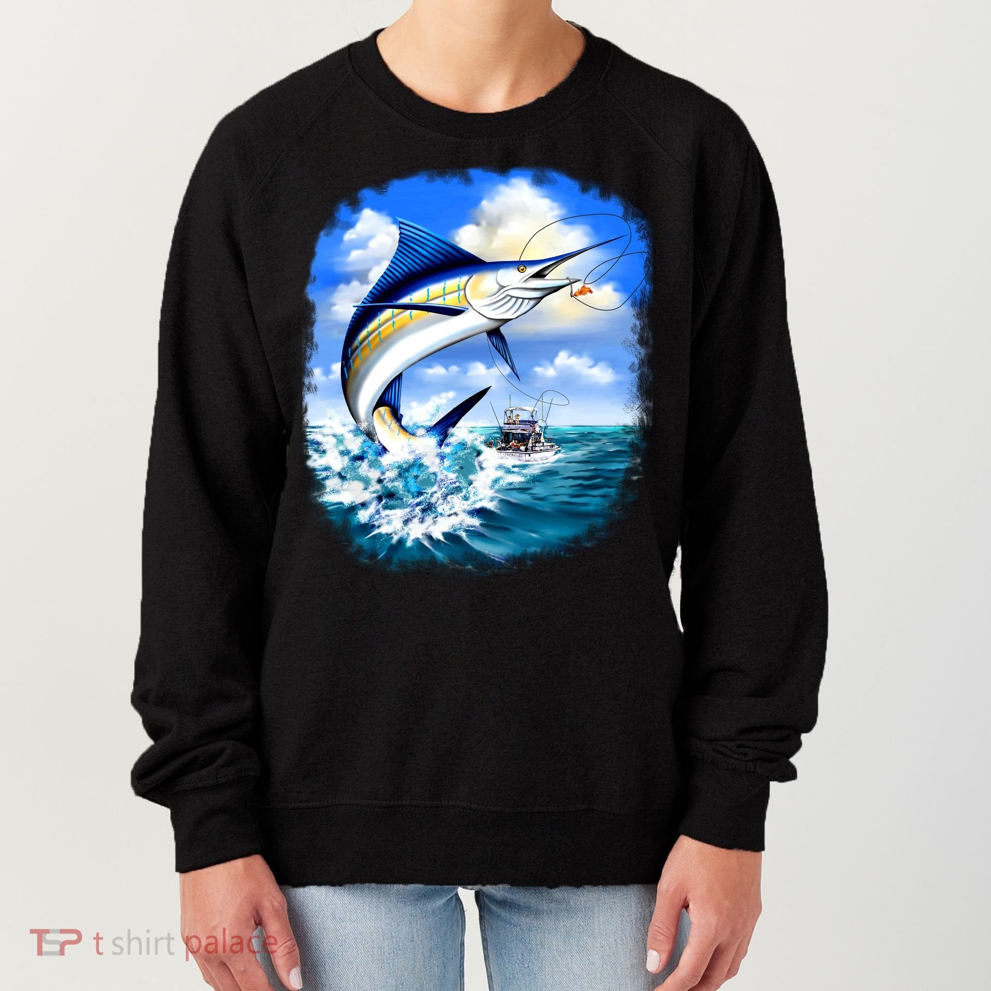 Marlin Fishing Women's Sweatshirt