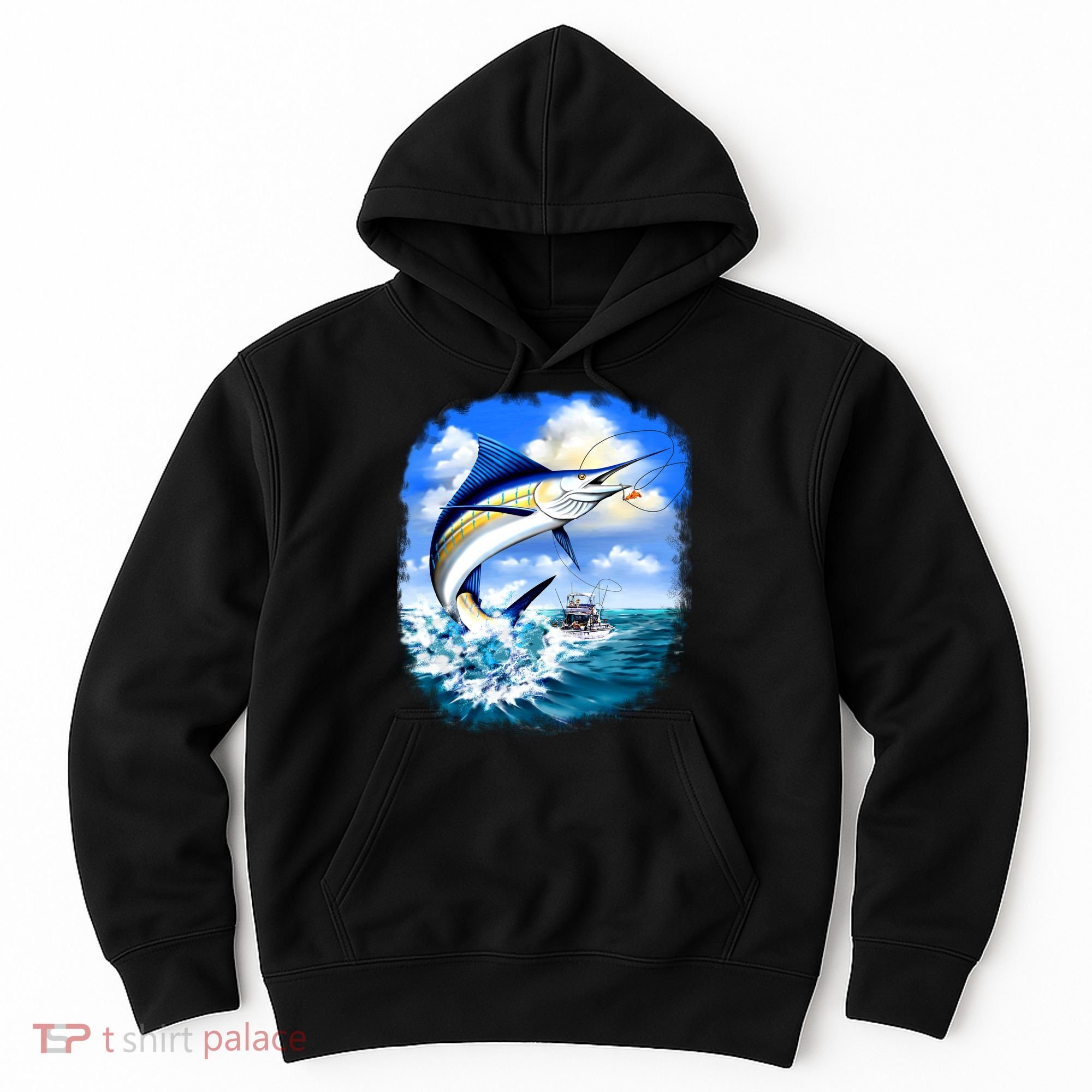 Marlin Fishing Hoodie