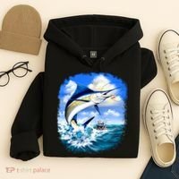 Marlin Fishing Hoodie thumb 4