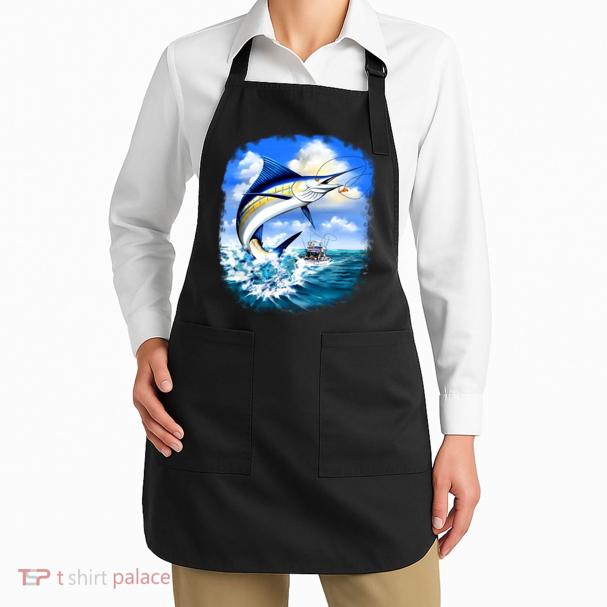 Marlin Fishing Apron