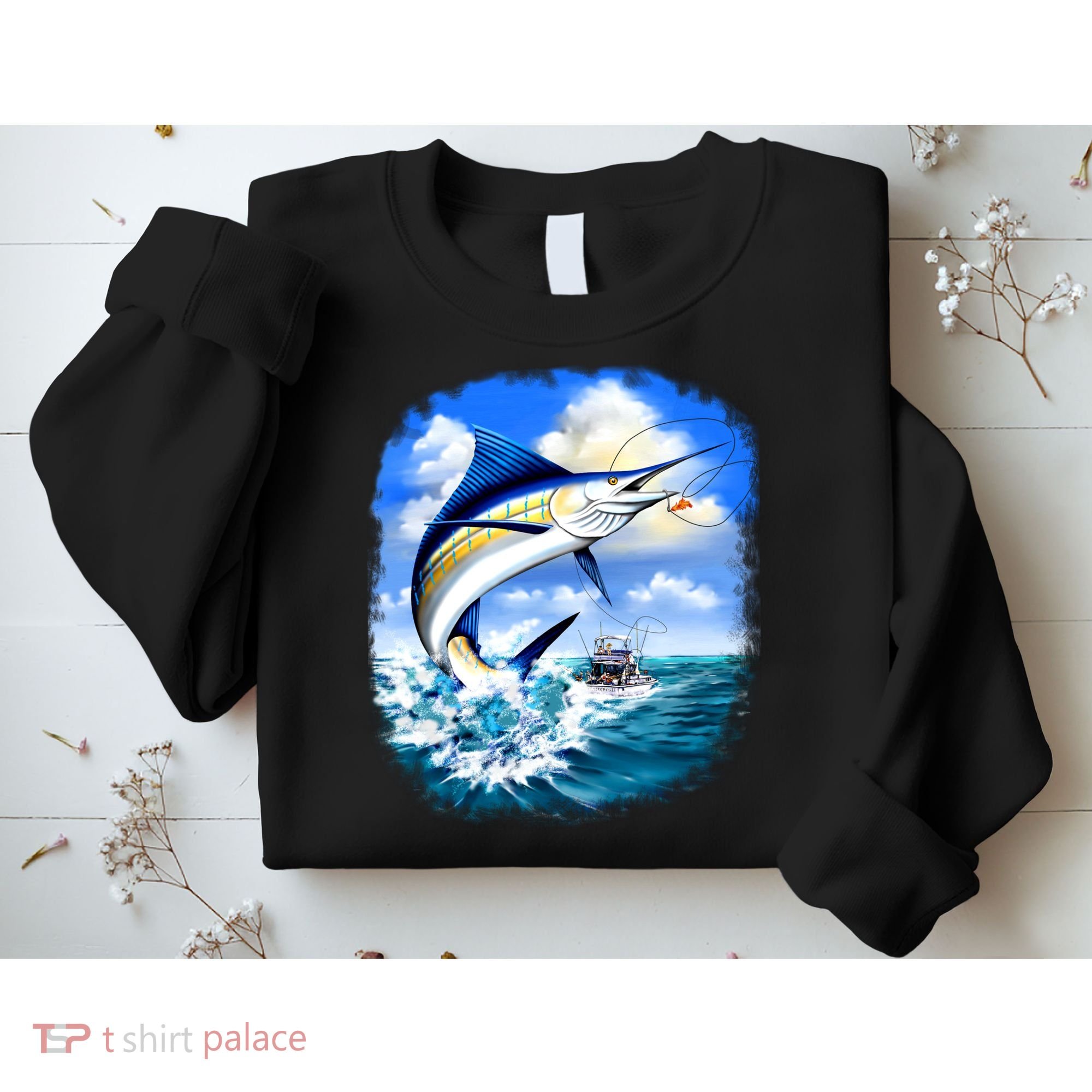 Marlin Fishing Sweatshirt