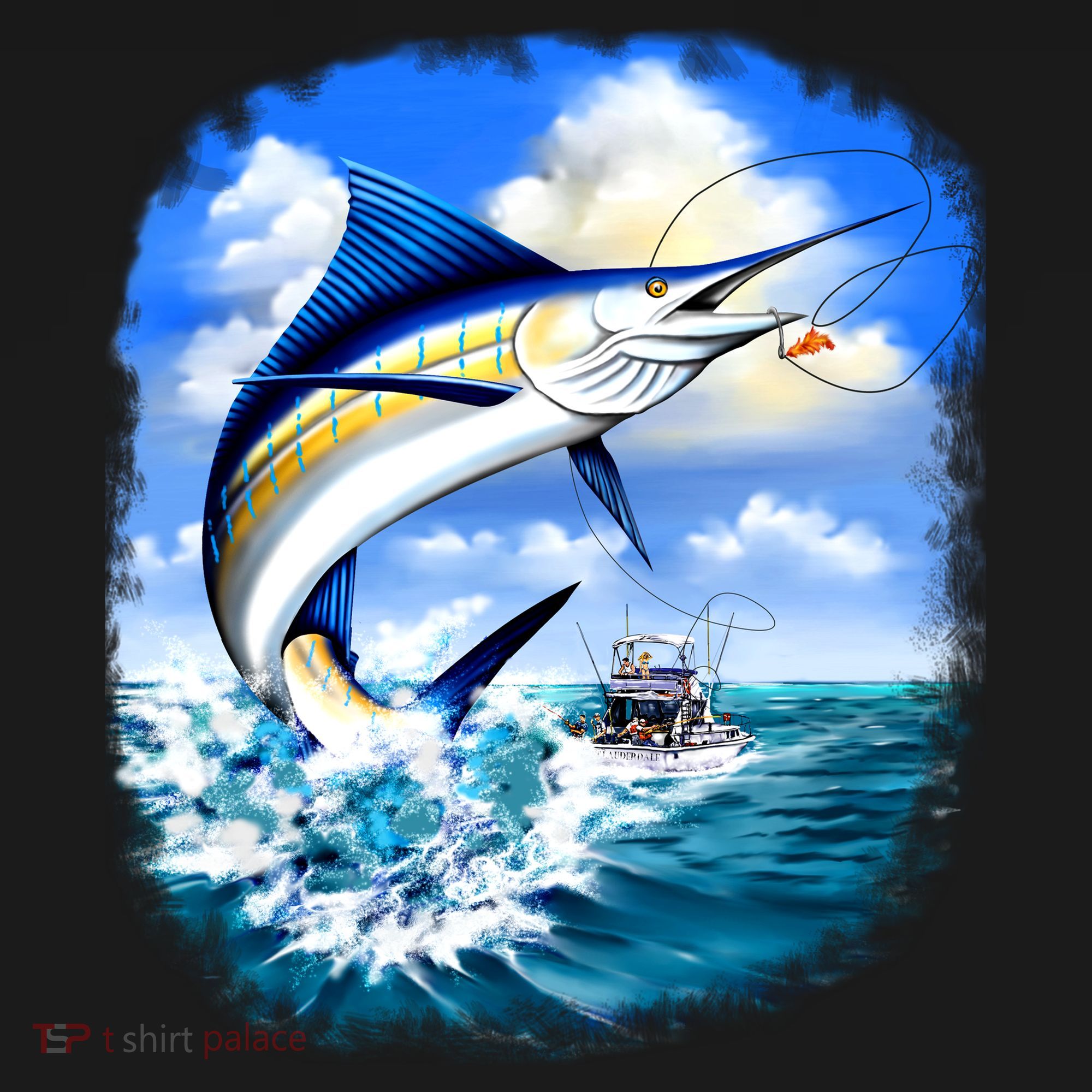 Marlin Fishing Backpack