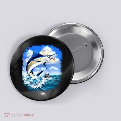 Marlin Fishing Button