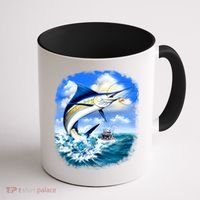 Marlin Fishing Coffee Mug thumb 1