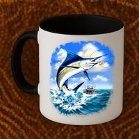 Marlin Fishing Coffee Mug thumb 2
