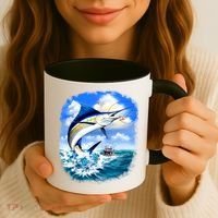 Marlin Fishing Coffee Mug thumb 3