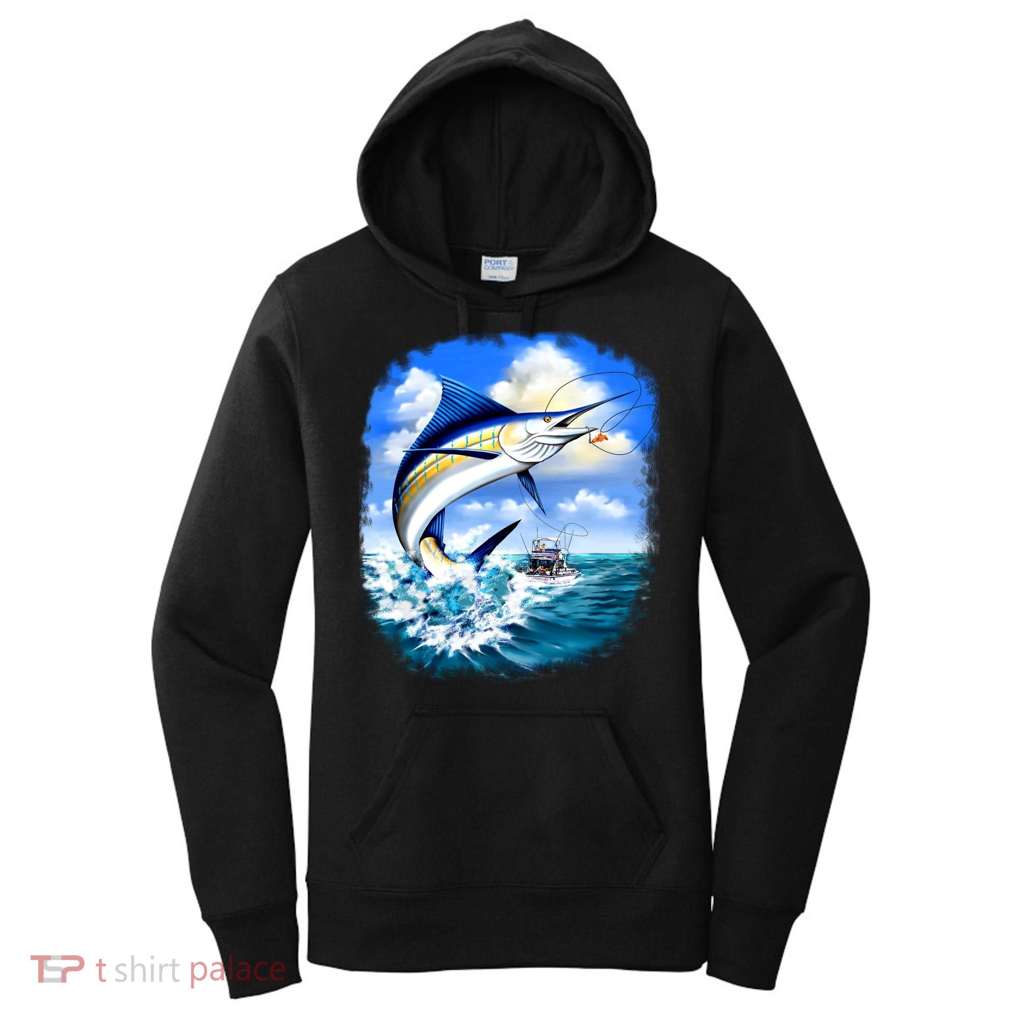 Marlin Fishing Women's Hoodie
