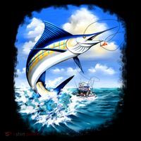 Marlin Fishing Mousepad thumb 1