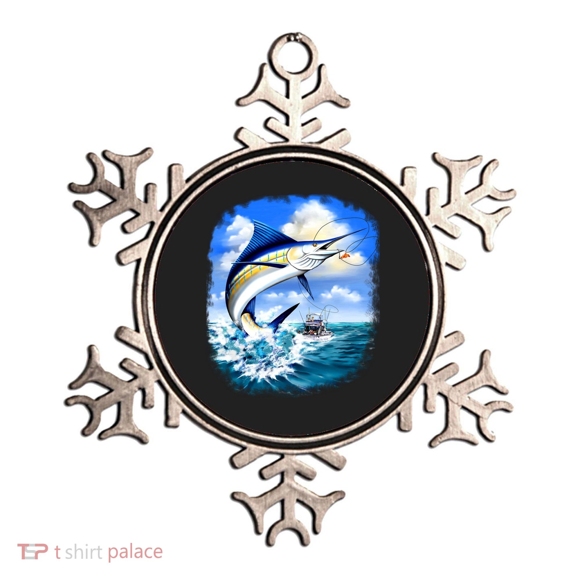 Marlin Fishing Ornament