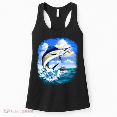 Marlin Fishing Women's Tank Top