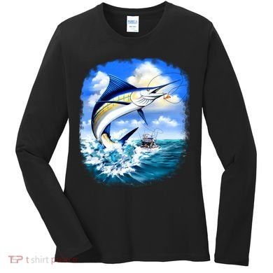Marlin Fishing Women's Long Sleeve Shirt