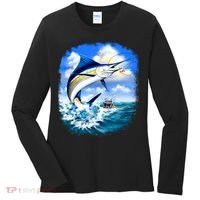 Marlin Fishing Women's Long Sleeve Shirt thumb 0