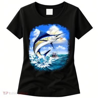Marlin Fishing Women's T-Shirt
