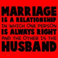 Marriage Is A Relationship Funny Husband Santa Hat thumb 1