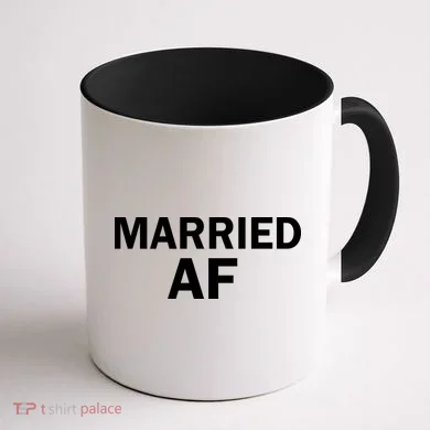 Married AF Coffee Mug back