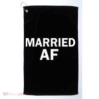 Married AF Golf Towel thumb 0