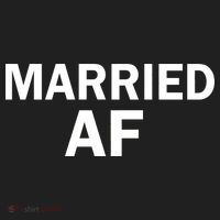 Married AF Golf Towel thumb 3