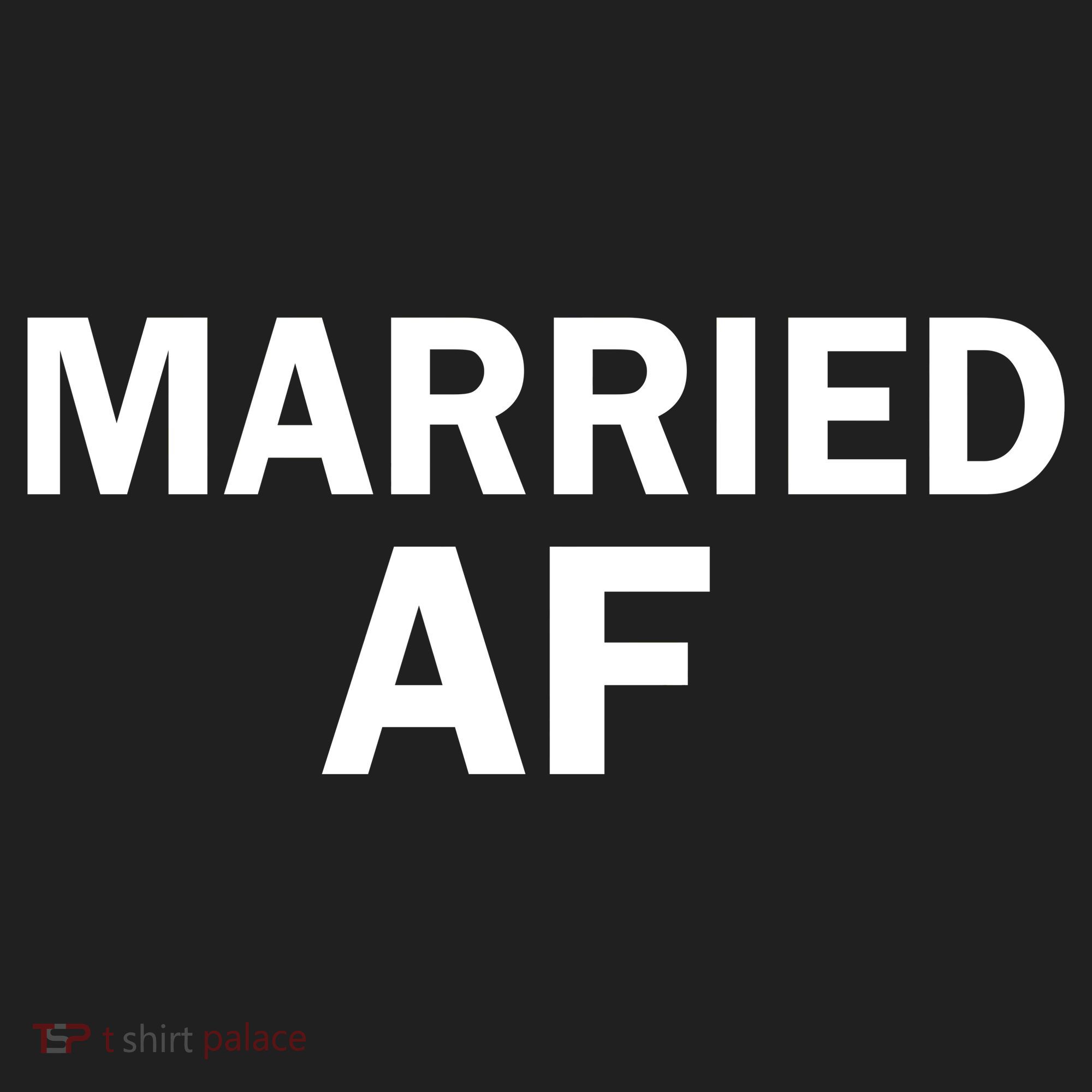 Married AF Golf Towel