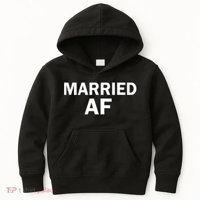 Married AF Kids Hoodie