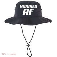 Married AF Funny Marriage Wedding Bucket Hat thumb 0
