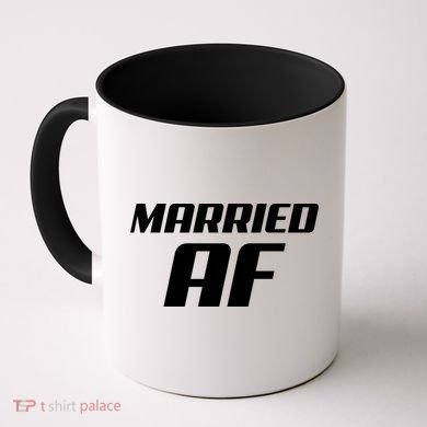 Married AF Funny Marriage Wedding Coffee Mug