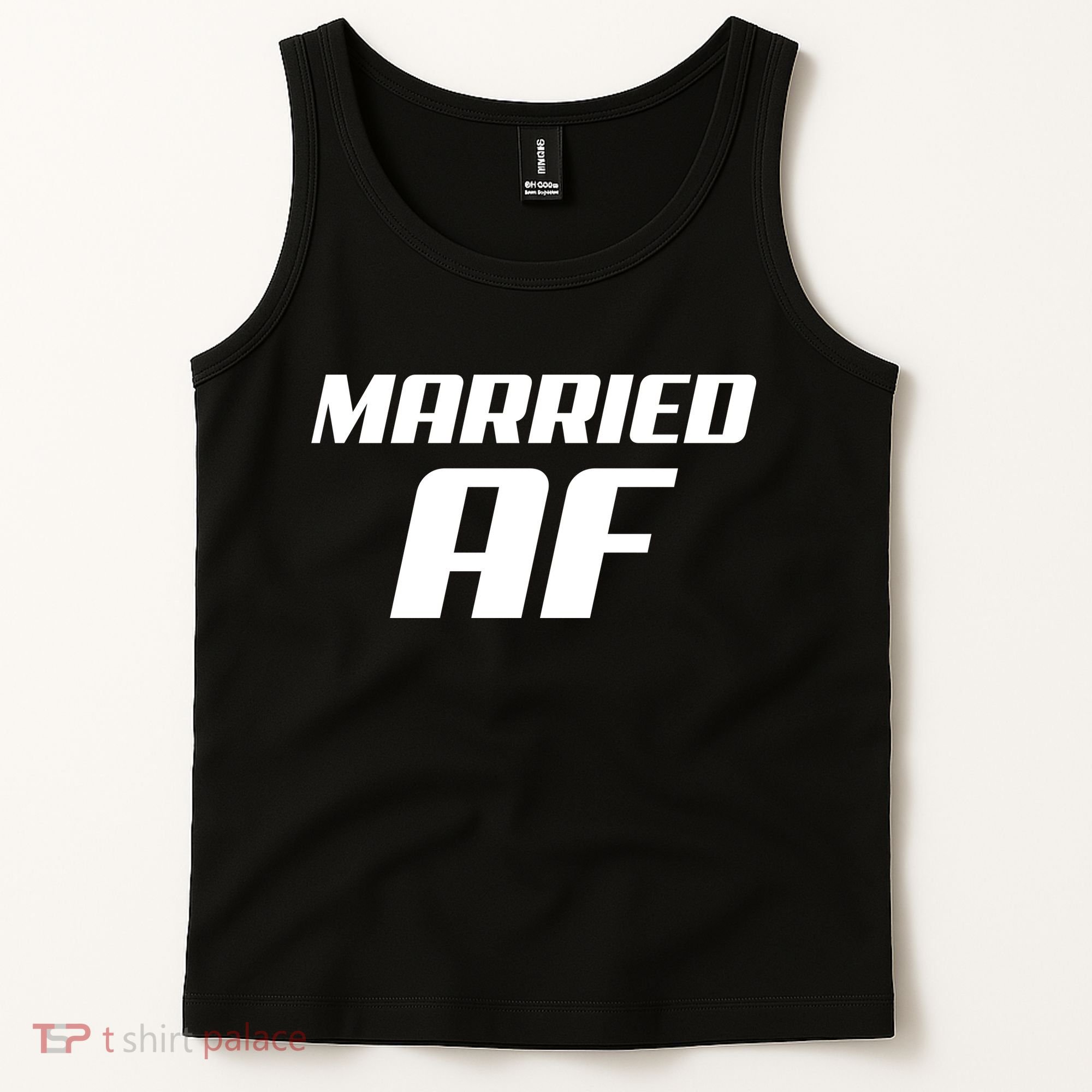 Married AF Funny Marriage Wedding Tank Top
