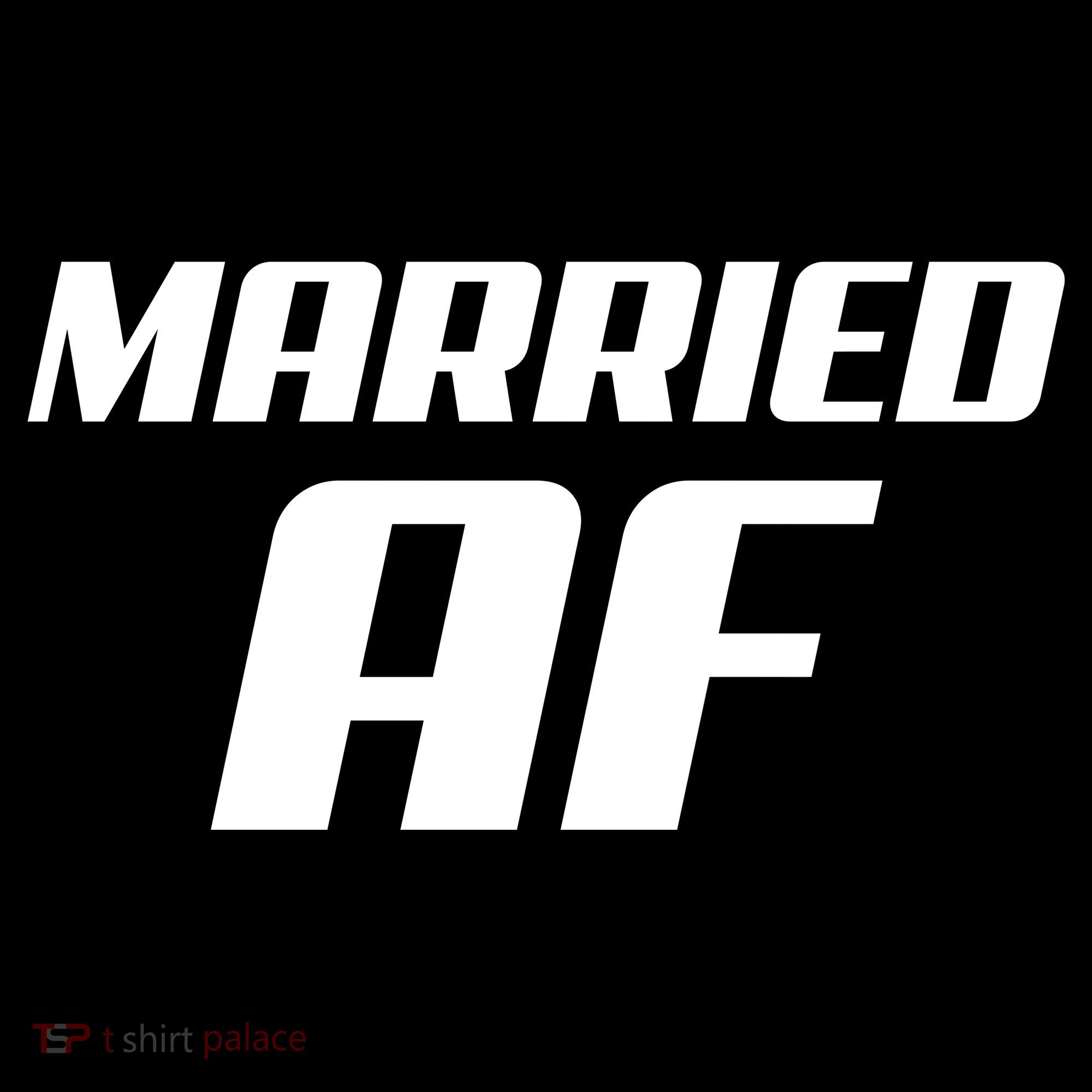 Married AF Funny Marriage Wedding Tote Bag