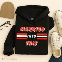 Married Into This Cleveland Football Fan Hoodie thumb 4