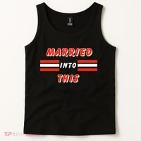 Married Into This Cleveland Football Fan Tank Top thumb 2